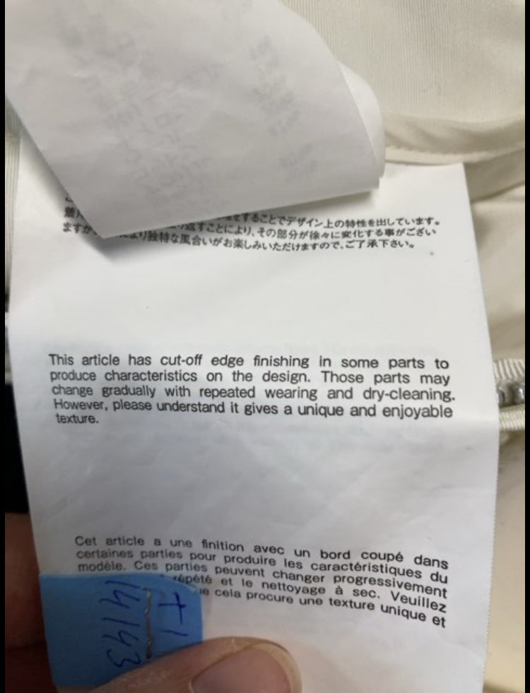 Sacai jakke m/skjult hætte